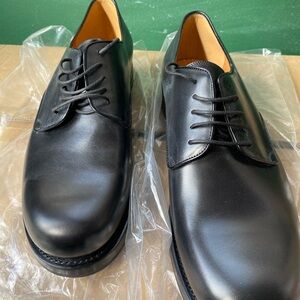 SOLD Gucci Black Leather Men's Oxfords